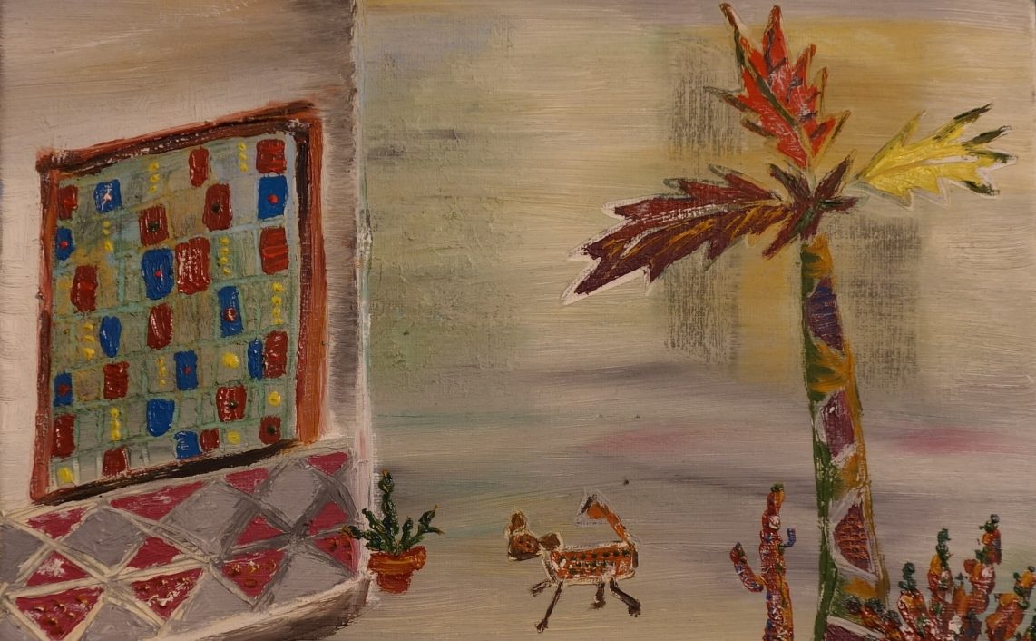 Gador - Oil on canvas by Lavinia Stefanescu, 2017