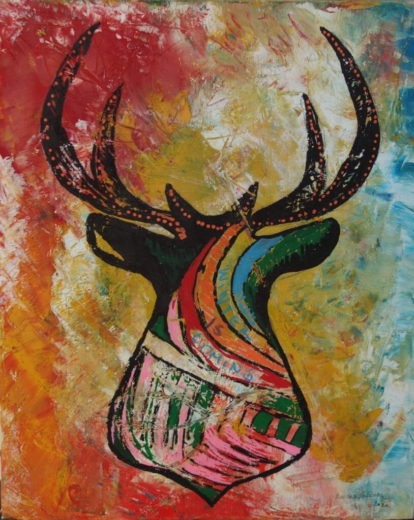 Hippie Stag | laviniastefanescu.art